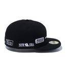 59FIFTY NEW ERA 100th Anniversary オールドロゴ 100周年ロゴ ブラック × スノーホワイト