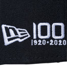 59FIFTY NEW ERA 100th Anniversary オールドロゴ 100周年ロゴ ブラック × スノーホワイト
