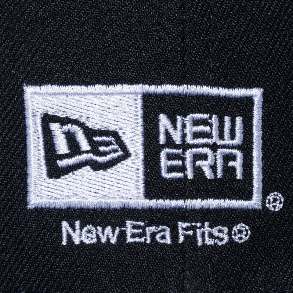 59FIFTY NEW ERA 100th Anniversary オールドロゴ 100周年ロゴ ブラック × スノーホワイト