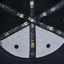 59FIFTY NEW ERA 100th Anniversary オールドロゴ 100周年ロゴ ブラック × マルチカラー