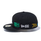 59FIFTY NEW ERA 100th Anniversary オールドロゴ 100周年ロゴ ブラック × マルチカラー