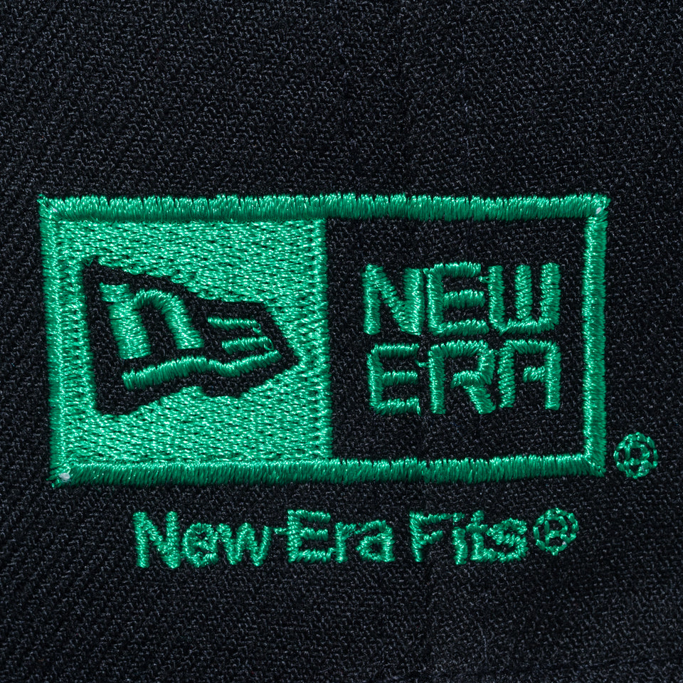 59FIFTY NEW ERA 100th Anniversary オールドロゴ 100周年ロゴ ブラック × マルチカラー