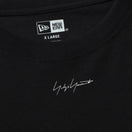 長袖 コットン Tシャツ Yohji Yamamoto FW20 シグネチャーミニロゴ ブラック レギュラーフィット