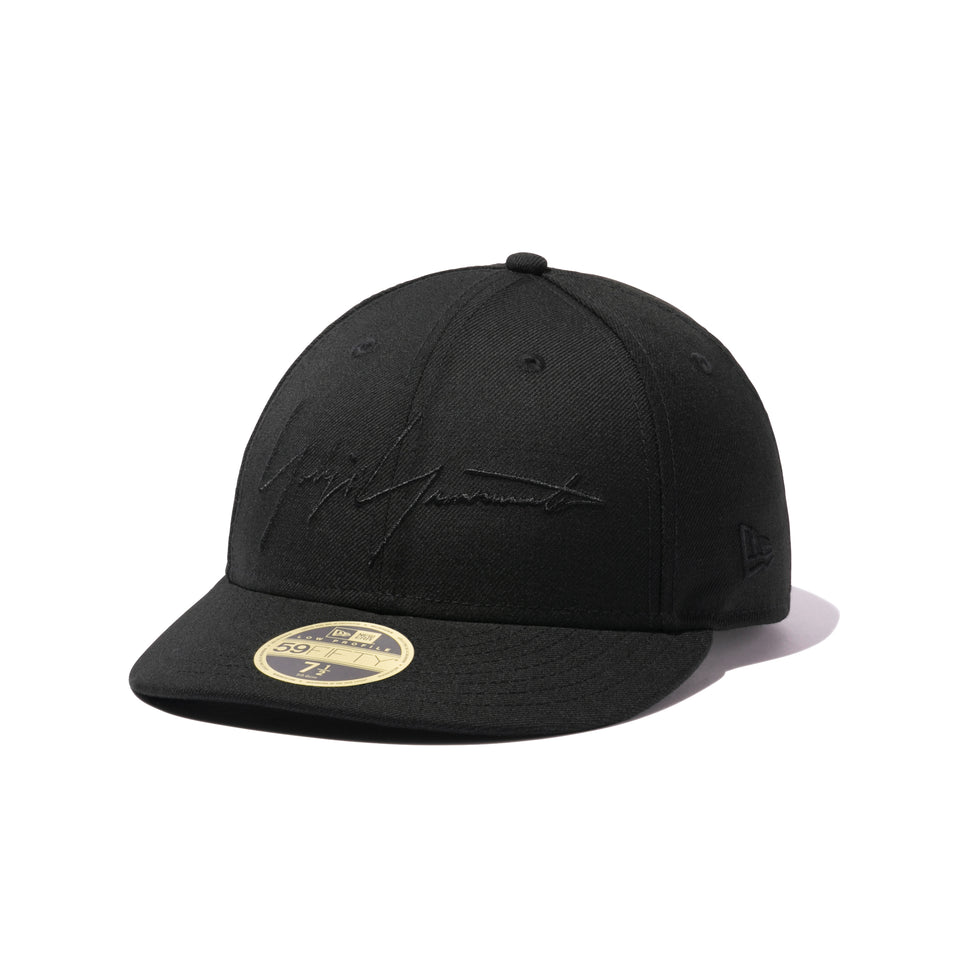 LP 59FIFTY Yohji Yamamoto FW20 シグネチャーロゴ ブラック × ブラック