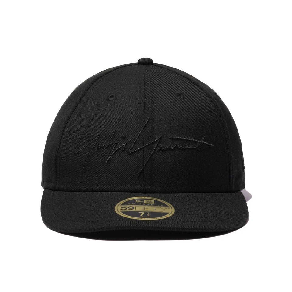 LP 59FIFTY Yohji Yamamoto FW20 シグネチャーロゴ ブラック × ブラック