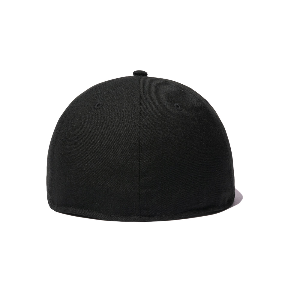 59FIFTY Yohji Yamamoto FW20 シグネチャーロゴ ブラック × メタリックシルバー