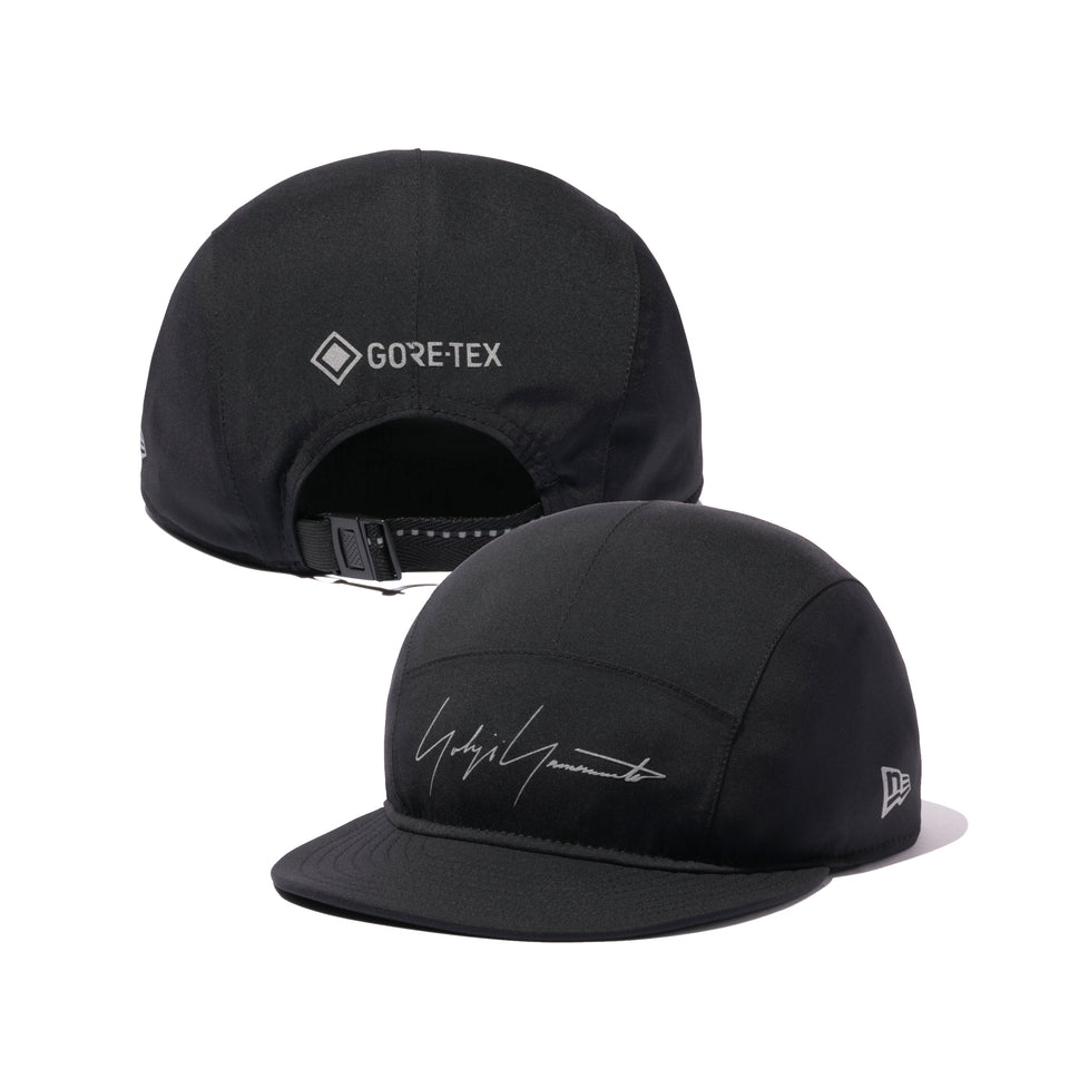 ジェットキャップ Yohji Yamamoto FW20 GORE-TEX PACLITE シグネチャーロゴ ブラック