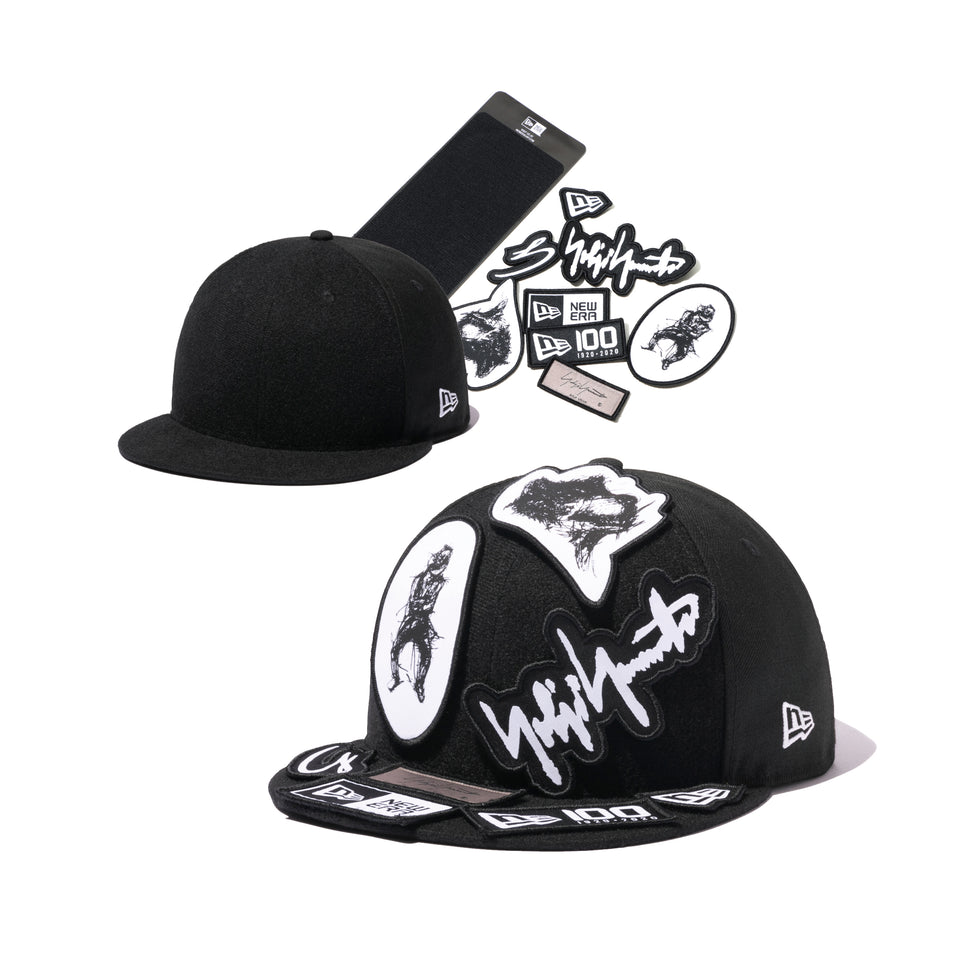 59FIFTY Yohji Yamamoto FW20 ベルクロ パッチ ブラック