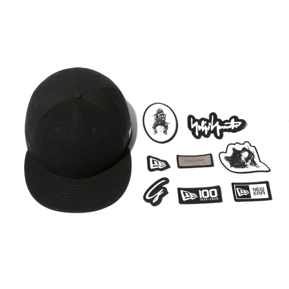 59FIFTY Yohji Yamamoto FW20 ベルクロ パッチ ブラック