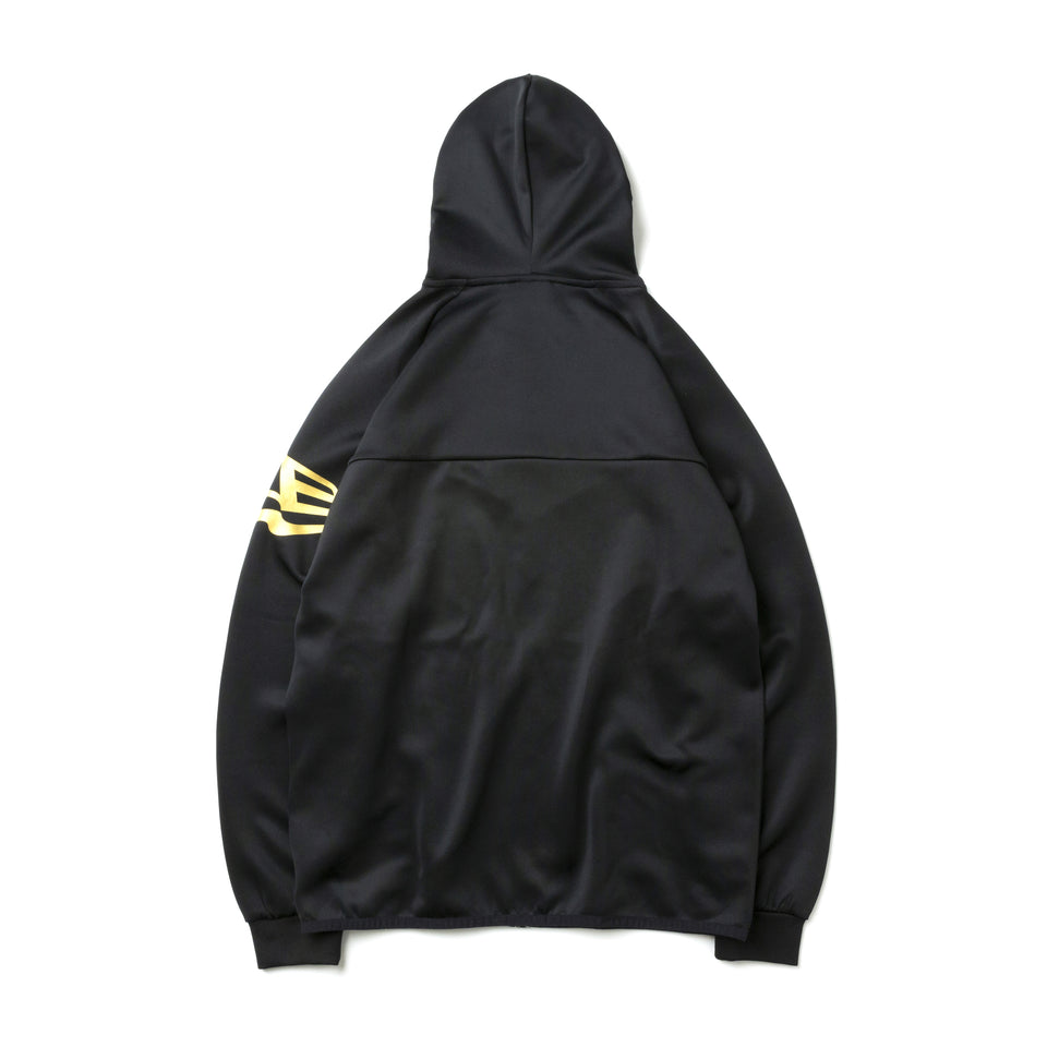 ウォームアップジャケット フラッグ ブラック × ゴールド 【 Performance Apparel 】