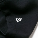 テックスウェット フルジップフーディージャケット ニューエラ ワードマーク バックロゴ ブラック/ホワイト 【NEW ERA WORKOUT】