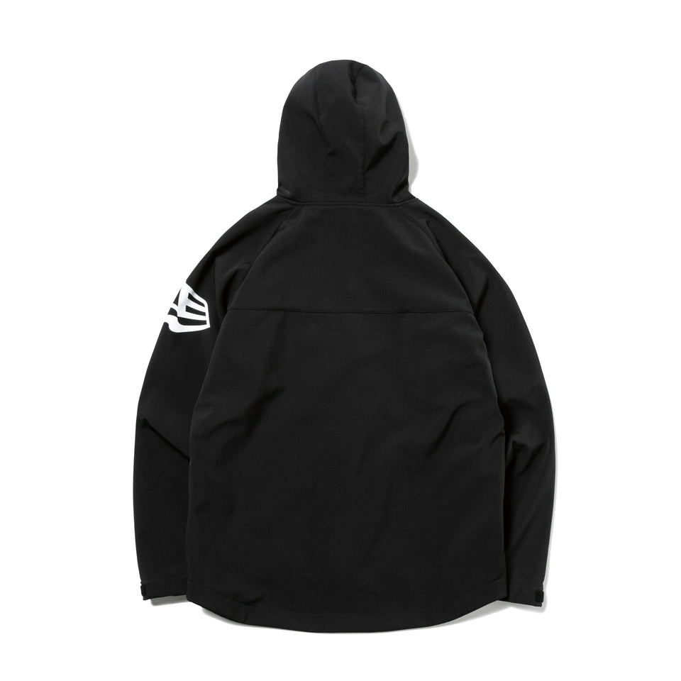 ライトシェルジャケット フラッグ ブラック × ホワイト【Performance Apparel】