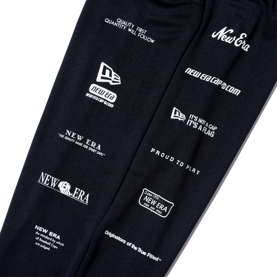 長袖 テックTシャツ オールドロゴ アーカイブ ブラック × ホワイト 【 Performance Apparel 】