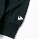 長袖 パフォーマンス Tシャツ リア ニューエラワードマーク ブラック 【NEW ERA WORKOUT】