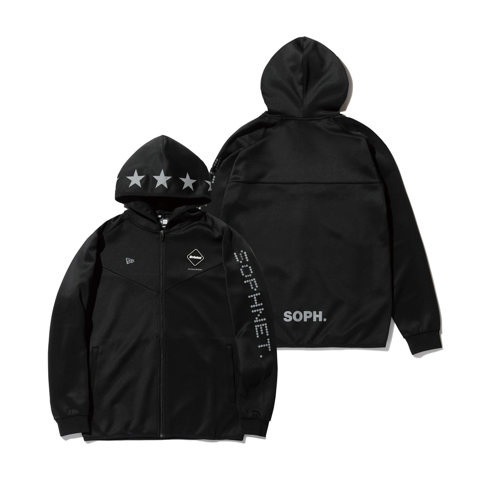 ウォームアップジャケット F.C.Real Bristol NEW ERA 100th ブラック