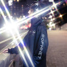 ウォームアップジャケット F.C.Real Bristol NEW ERA 100th ブラック