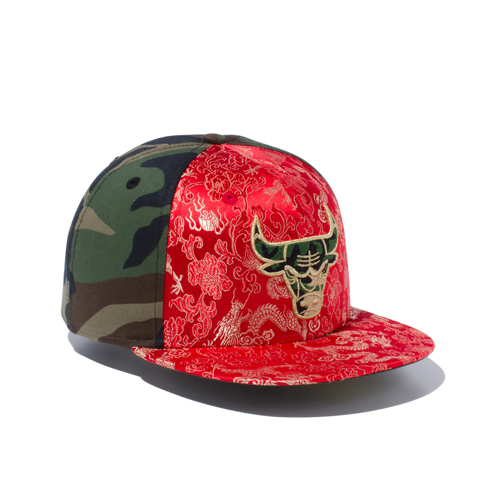 【ストア限定】 59FIFTY カモフラージュ カスタム シカゴ・ブルズ【100th Monthly Limited】