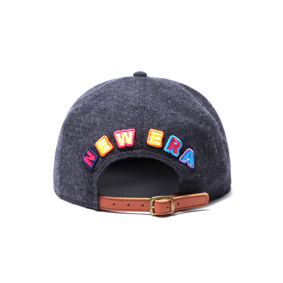 9FIFTY DEE AND RICKY マルチロゴ ネイビー レザーストラップ