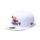 59FIFTY DEE AND RICKY マルチロゴ ホワイト - 12582536-700| NEW ERA ニューエラ公式オンラインストア