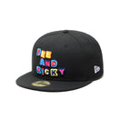 59FIFTY DEE AND RICKY マルチロゴ ブラック - 12582538-700| NEW ERA ニューエラ公式オンラインストア