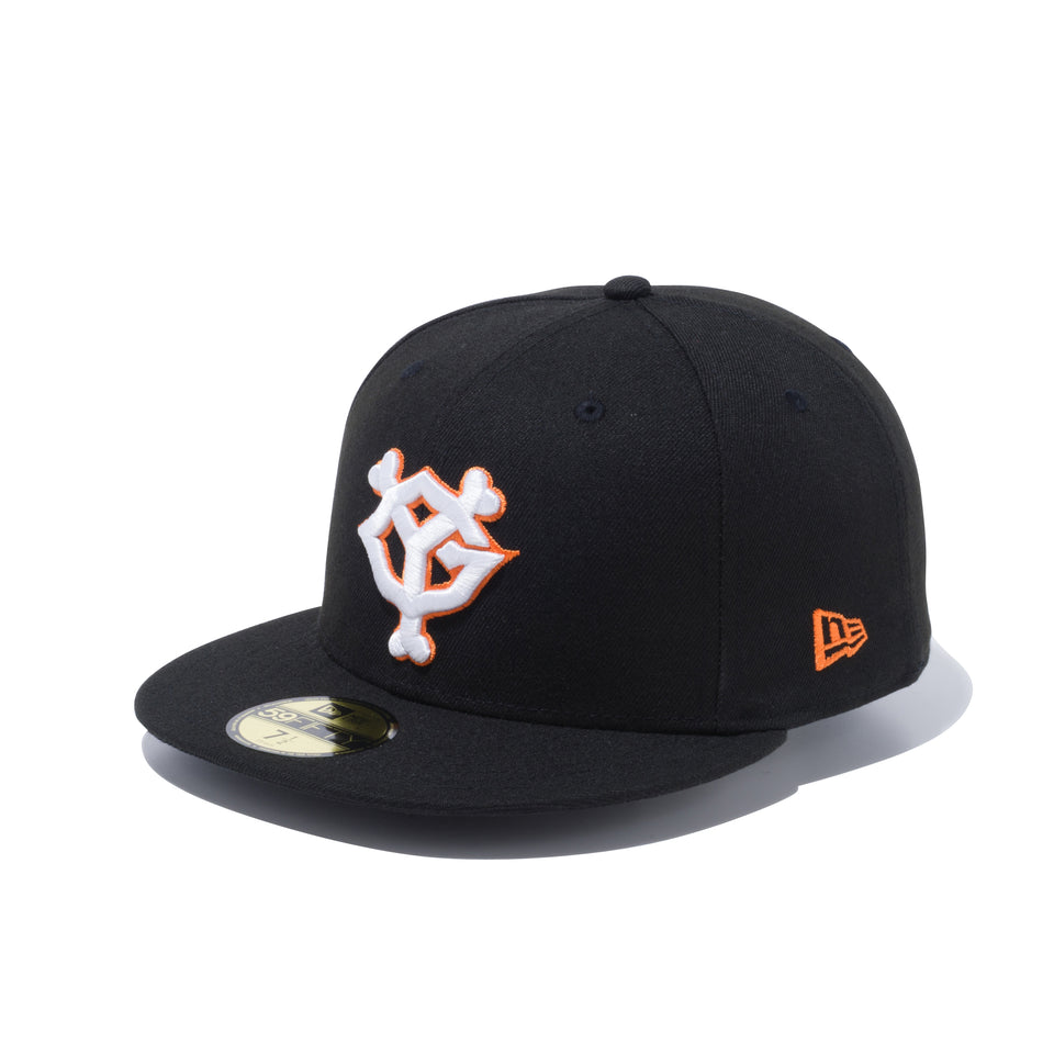 59FIFTY 読売ジャイアンツ ブラック × スノーホワイト / ラストオレンジ