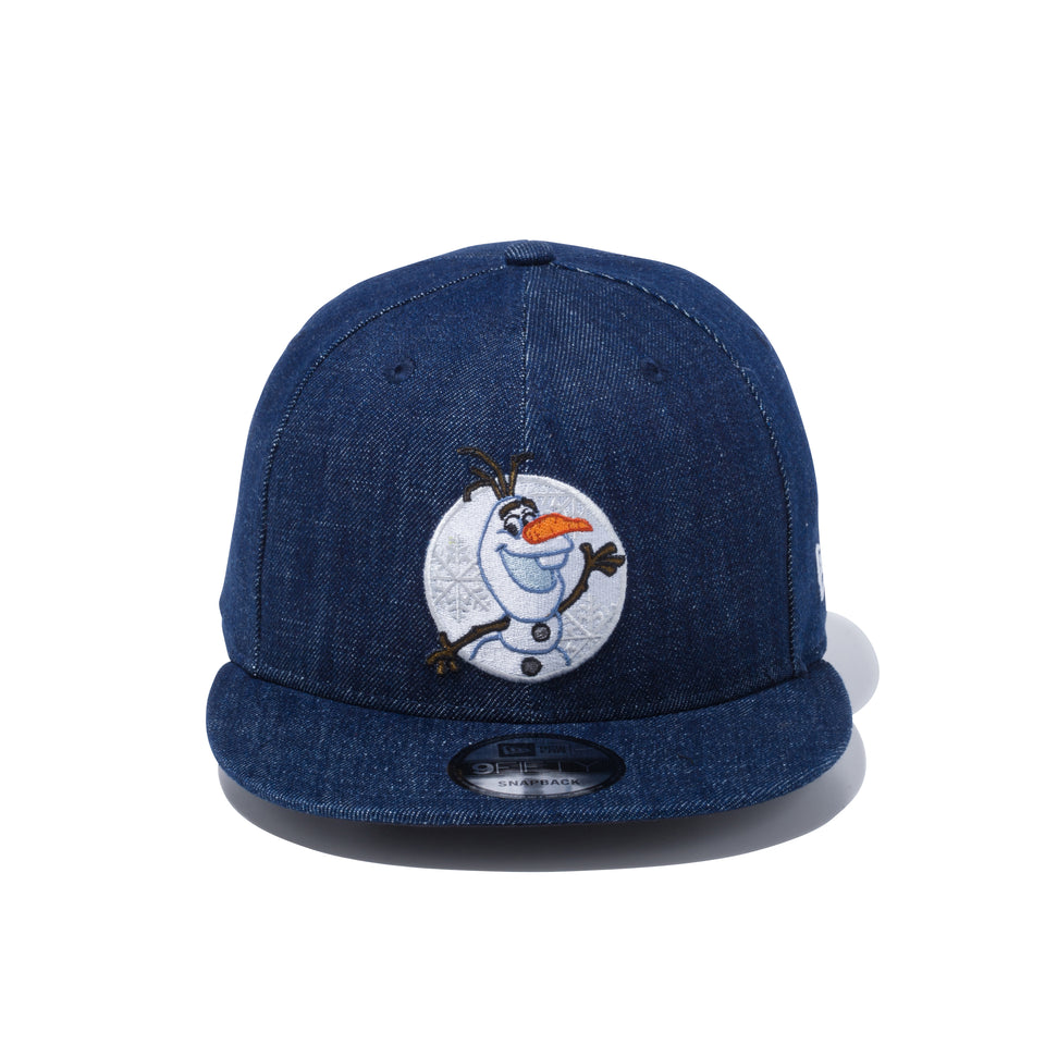 9FIFTY ディズニー ウインター オラフ インディゴデニム