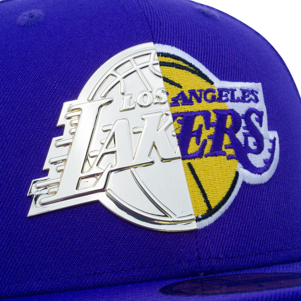 59FIFTY メタル アンド スレッドスプリット ロサンゼルス・レイカーズ トゥルーパープル
