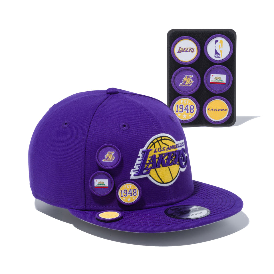 9FIFTY 6パッチ ロサンゼルス・レイカーズ トゥルーパープル