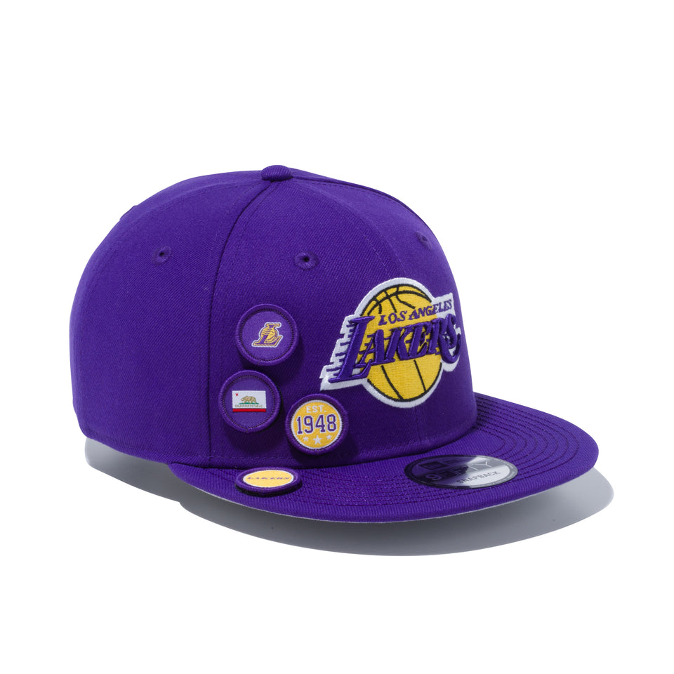 9FIFTY 6パッチ ロサンゼルス・レイカーズ トゥルーパープル