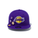9FIFTY 6パッチ ロサンゼルス・レイカーズ トゥルーパープル