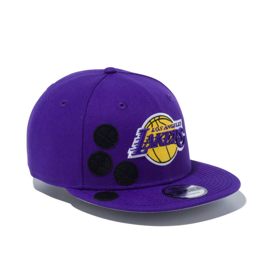 9FIFTY 6パッチ ロサンゼルス・レイカーズ トゥルーパープル