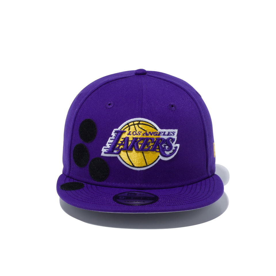 9FIFTY 6パッチ ロサンゼルス・レイカーズ トゥルーパープル