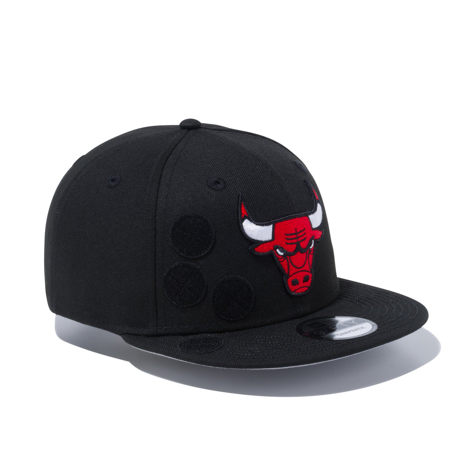 9FIFTY 6パッチ シカゴ・ブルズ ブラック