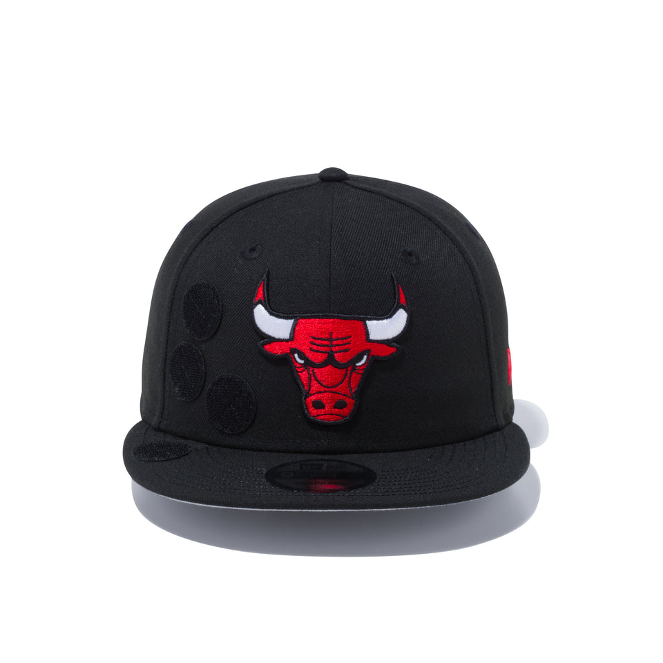 9FIFTY 6パッチ シカゴ・ブルズ ブラック