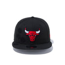 9FIFTY 6パッチ シカゴ・ブルズ ブラック