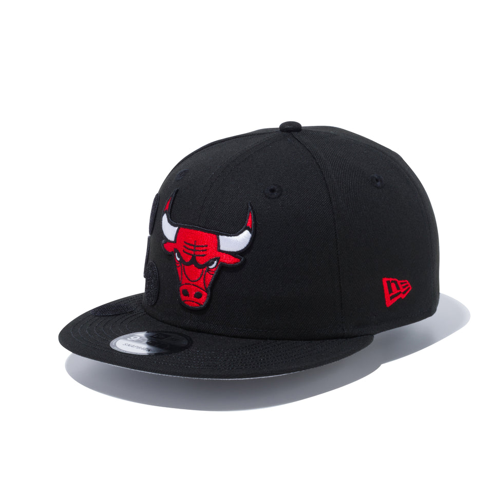 9FIFTY 6パッチ シカゴ・ブルズ ブラック