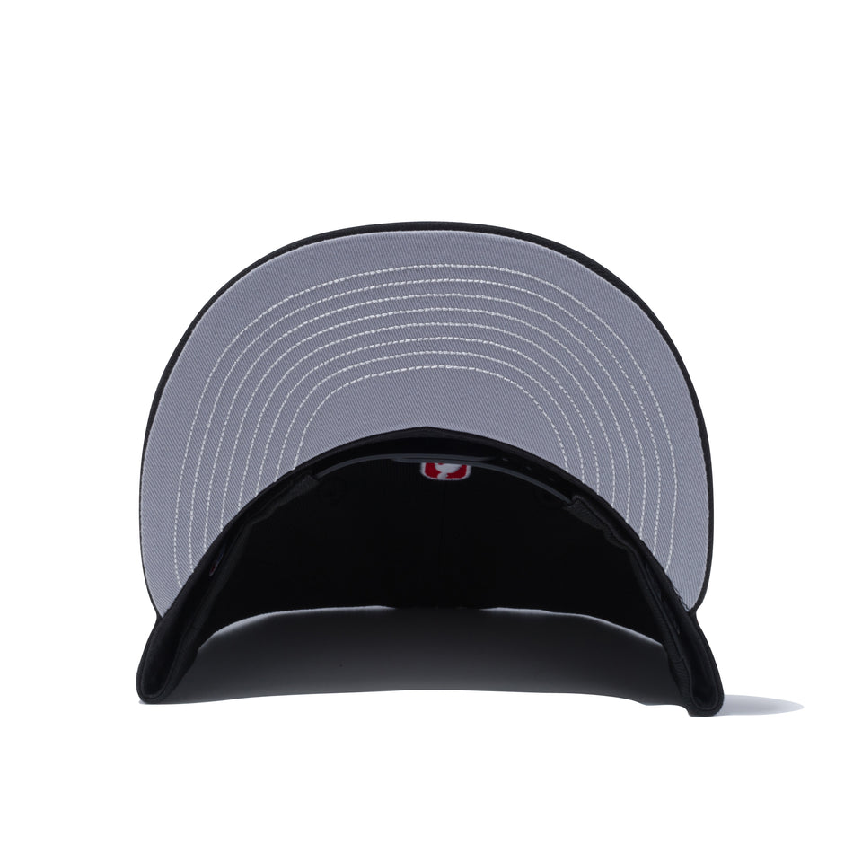 9FIFTY 6パッチ シカゴ・ブルズ ブラック