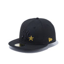 59FIFTY With Star ニューヨーク・ヤンキース ブラック/マニラ