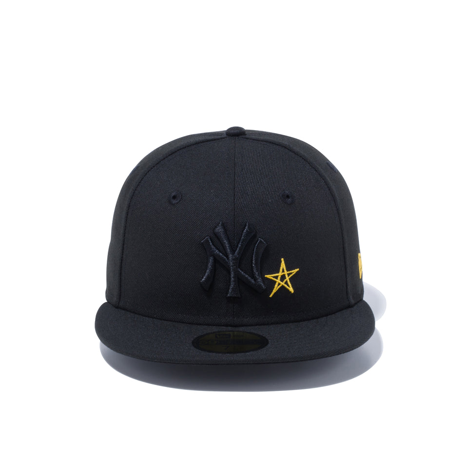 59FIFTY With Star ニューヨーク・ヤンキース ブラック/マニラ