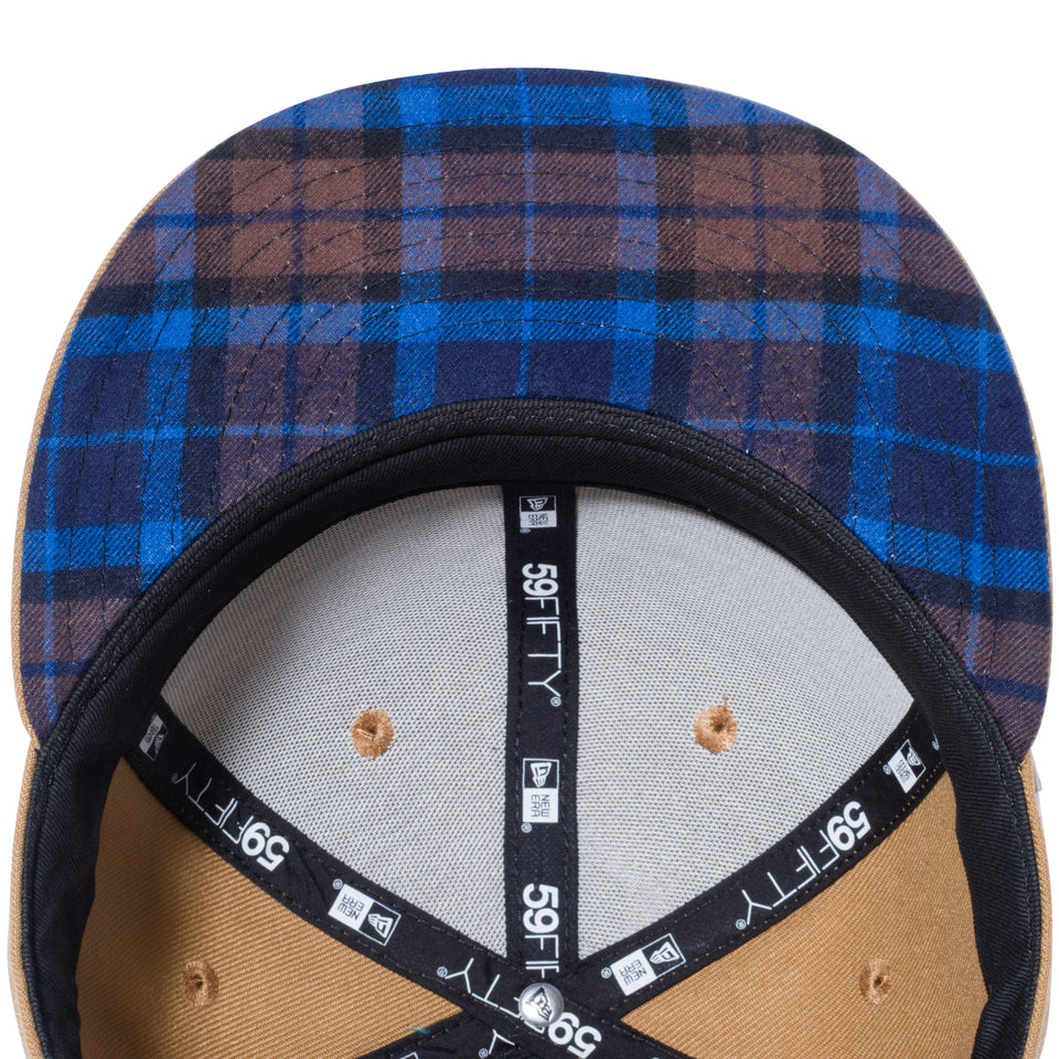 59FIFTY Tartan Check ニューヨーク・ヤンキース ウィート