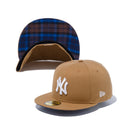 59FIFTY Tartan Check ニューヨーク・ヤンキース ウィート