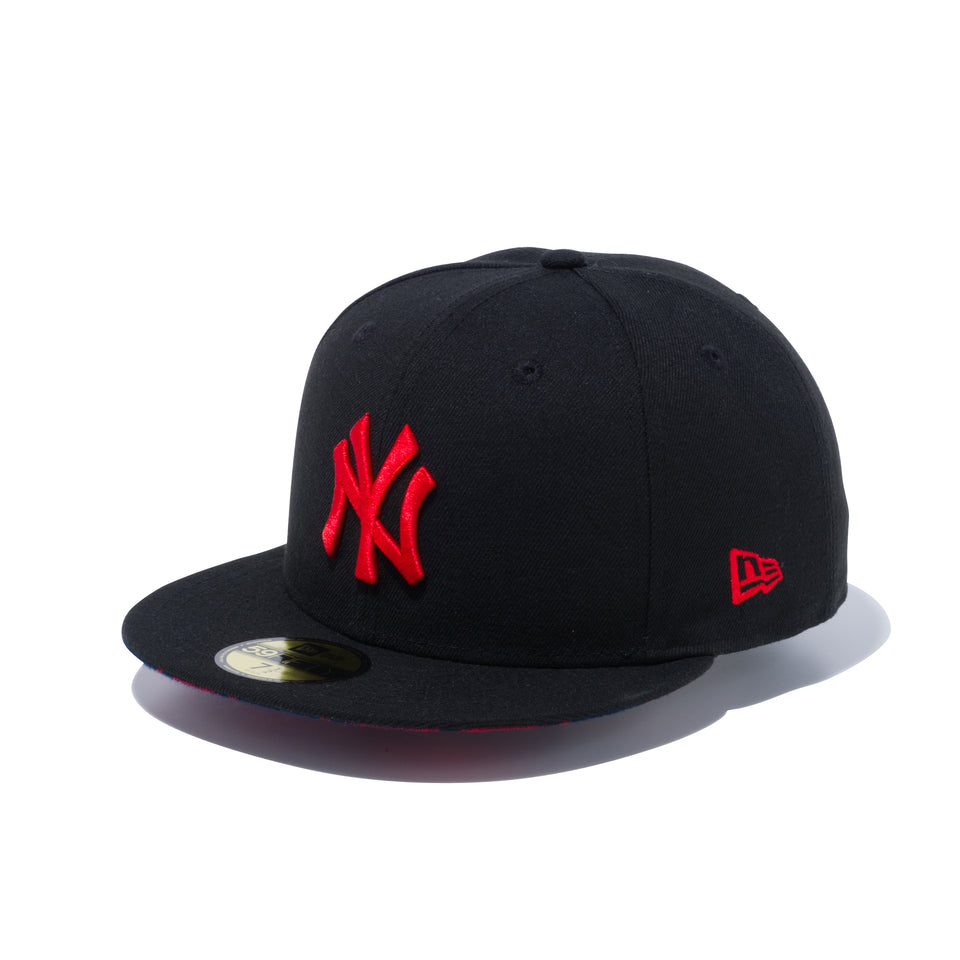 59FIFTY Tartan Check ニューヨーク・ヤンキース ブラック/レッド