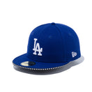 59FIFTY スター サンドイッチバイザー ロサンゼルス・ドジャース ダークロイヤル