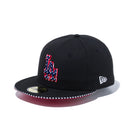 59FIFTY スター サンドイッチバイザー ロサンゼルス・ドジャース スターロゴ ブラック
