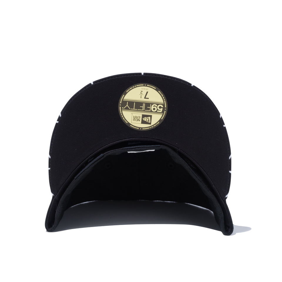 59FIFTY Spiderweb Glow in the Dark ロサンゼルス・ドジャース