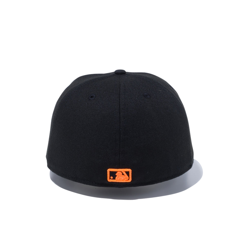 59FIFTY MLB ネオンフレーム ヒューストン・アストロズ ブラック/ネオンオレンジ