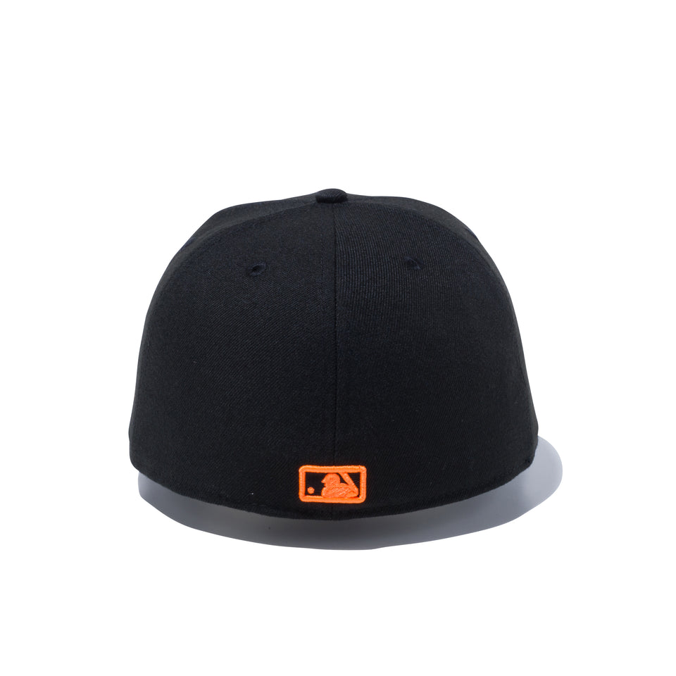 59FIFTY MLB ネオンフレーム デトロイト・タイガース ブラック/ネオンオレンジ