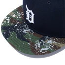 59FIFTY Camo Splatter デトロイト・タイガース ネイビー ウッドランドカモバイザー - 12589228-700| NEW ERA ニューエラ公式オンラインストア