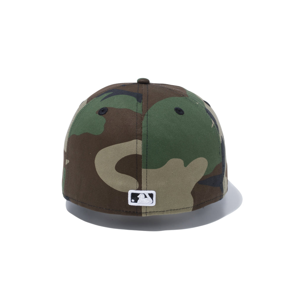 59FIFTY 6パッチ ニューヨーク・ヤンキース ウッドランドカモ - 12589230-700| NEW ERA ニューエラ公式オンラインストア