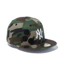 59FIFTY 6パッチ ニューヨーク・ヤンキース ウッドランドカモ - 12589230-700| NEW ERA ニューエラ公式オンラインストア